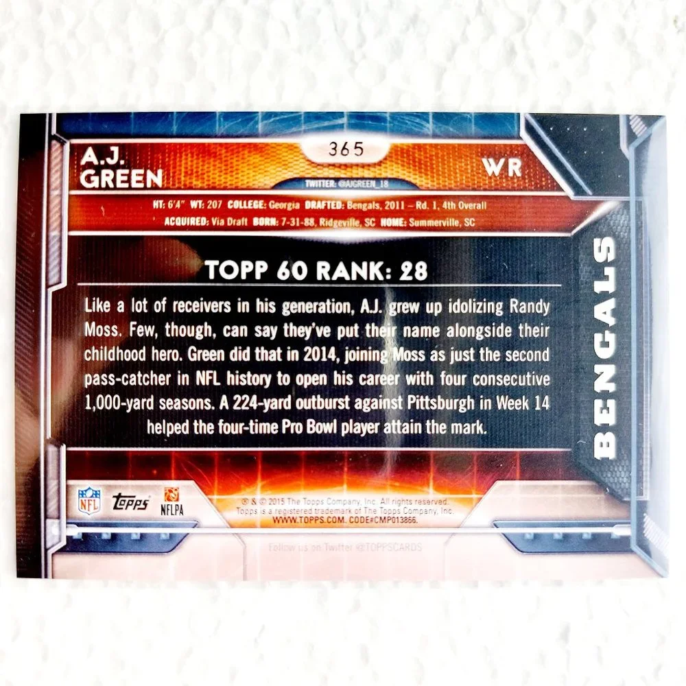 Cincinnati Bengals 6 Card Lot - FTBL [7_8] - Picture 13 of 13